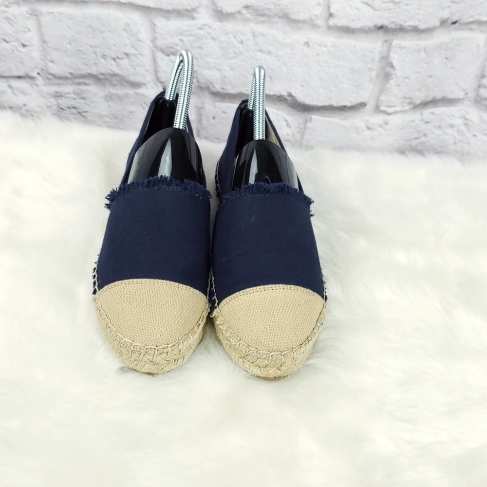J mclaughlin redding espadrille shoes size 7 blue